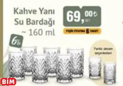 GLASS İN LOVE KAHVE YANI SU BARDAĞI GLASS İN LOVE KAHVE YANI SU BARDAĞI